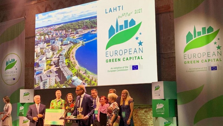 UE.- Lahti (Finlandia) se impone a Estrasburgo y Lille y cogerá el testigo de Lisboa como Capital Verde Europea en 2021 | EUROPA PRESS ep ue- lahti finlandia se imponeestrasburgolillecogera testigolisboacapital verde europea2021