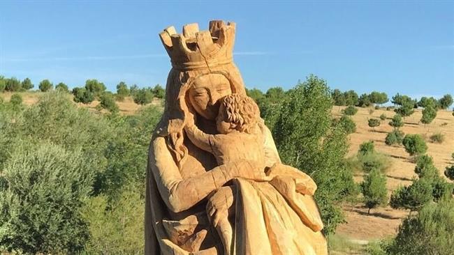 Virgen del Abrazo en el parque de Valdebebas | CHANGE.ORG ep virgenabrazoparquevaldebebas