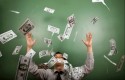 dinero, lluvia, billetes, dolares dinero, lluvia, billetes, dolares