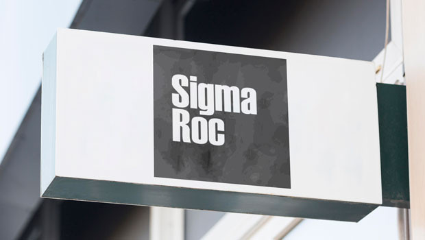 dl sigmaroc sigma roc aim construction materials building supplies supplier logo