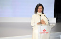 ep archivo   ana patricia botin habla durante la entrega de premios de la xvi convocatoria euros de