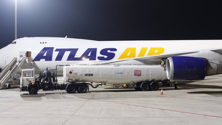 ep archivo avion de atlas air ep archivo avion de atlas air