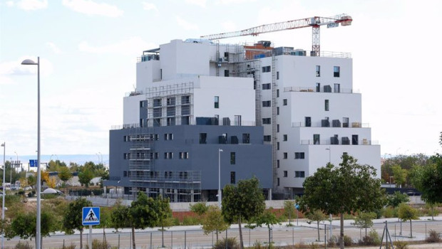 ep archivo   edificios en el barrio de valdebebas a 10 de octubre de 2024 en madrid espana