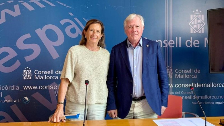 ep archivo   el conseller insular de turismo jose marcial rodriguez y la directora insular de