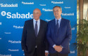 ep archivo   el presidente de banco sabadell josep oliu y el consejero delegado cesar gonzalez bueno