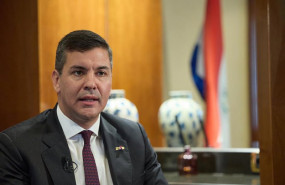 ep archivo   el presidente de paraguay santiago pena durante una entrevista para europa press en el