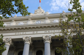 ep archivo   exterior del palacio de la bolsa a 21 de octubre de 2021 en madrid espana