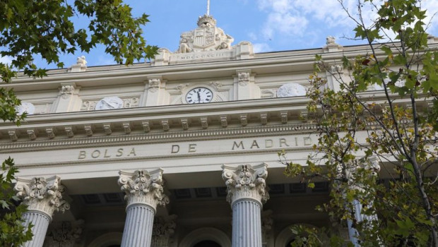 ep archivo   exterior del palacio de la bolsa a 21 de octubre de 2021 en madrid espana