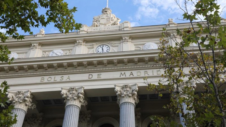 ep archivo   exterior del palacio de la bolsa a 21 de octubre de 2021 en madrid espana