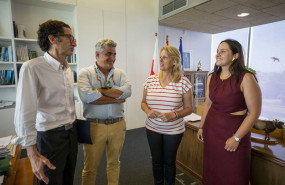 ep archivo   la consejera de desarrollo rural maria jesus susinos se reune con la asociacion de