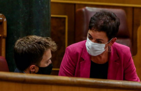 ep archivo   la portavoz de eh bildu en el congreso de los diputados mertxe aizpurua habla con el