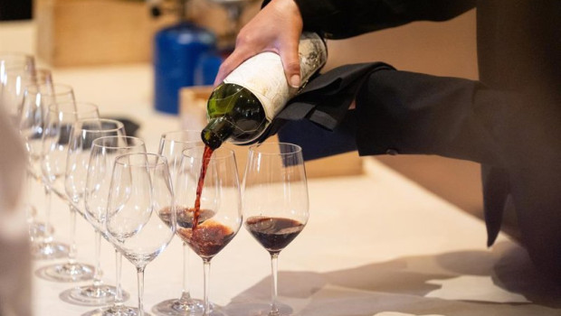 ep archivo   un sumiller sirve vino