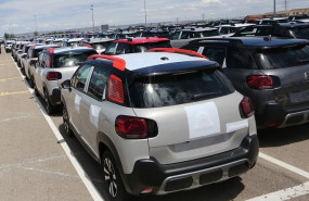 ep citron c3 aircross producidos en figueruelas zaragoza preparados para la exportacion