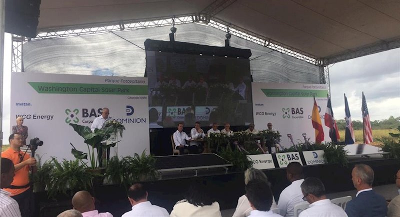 ep dominion inaugura los trabajos de construccion de una planta de energia solar en republica