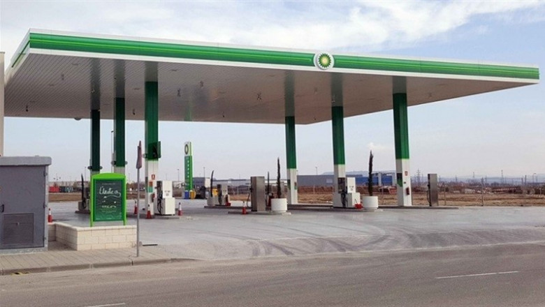 Gasolinera BP. | BP ep economiaempresas- bpschneider electric firmanacuerdo global5 anos