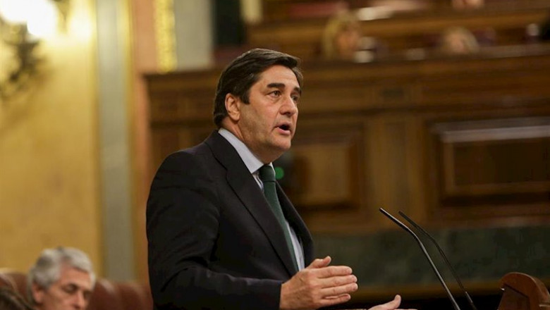 ep el diputado del partido popular en el congreso jose ignacio echaniz durante su intervencion desde
