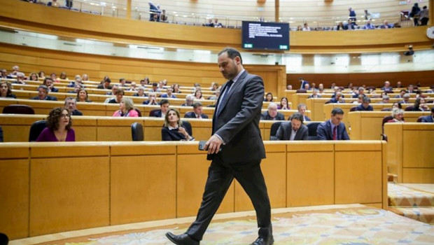 ep el ministro de transporte movilidad y agenda urbana jose luis abalos a su llegada a la segunda