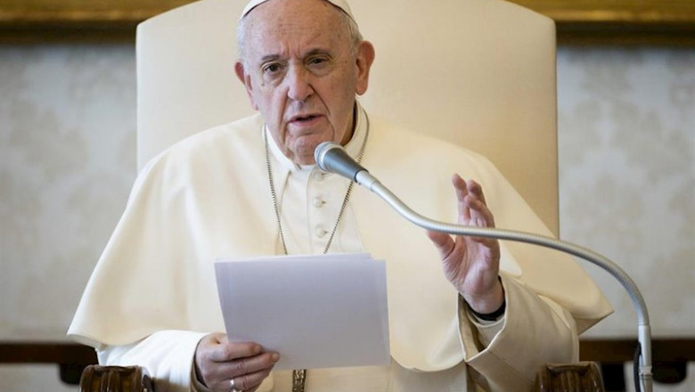 ep el papa durante una de las audiencias generales ep el papa durante una de las audiencias generales