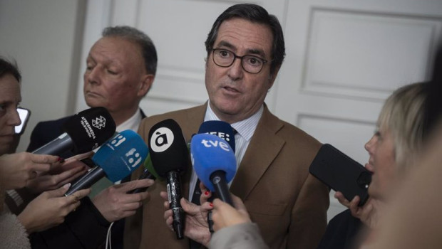 ep el presidente de la ceoe antonio garamendi en un acto en valncia de homenaje al empresario miguel