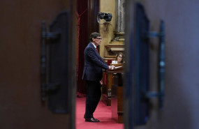 ep el presidente de la generalitat salvador illa interviene durante la primera jornada del debate de ep el presidente de la generalitat salvador illa interviene durante la primera jornada del debate de