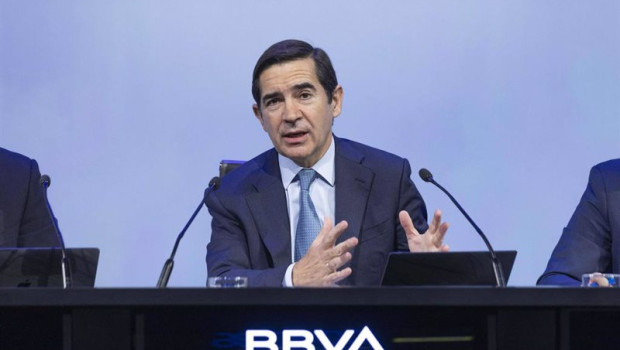 ep el presidente del bbva carlos torres durante una rueda de prensa en la comision nacional del