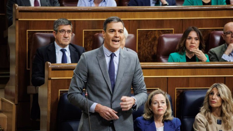 ep el presidente del gobierno pedro sanchez interviene durante una sesion de control al gobierno ep el presidente del gobierno pedro sanchez interviene durante una sesion de control al gobierno