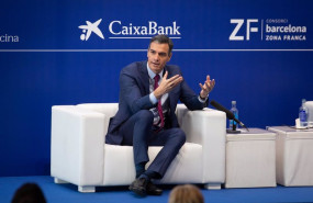 ep el presidente del gobierno pedro sanchez interviene en la clausura de la tercera sesion de la
