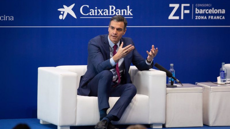 ep el presidente del gobierno pedro sanchez interviene en la clausura de la tercera sesion de la