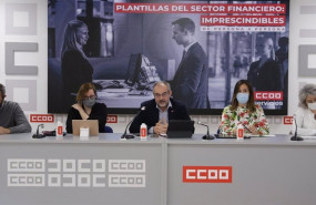 ep el secretario general de ccoo servicios jose maria martinez presenta el informe imprescindibles