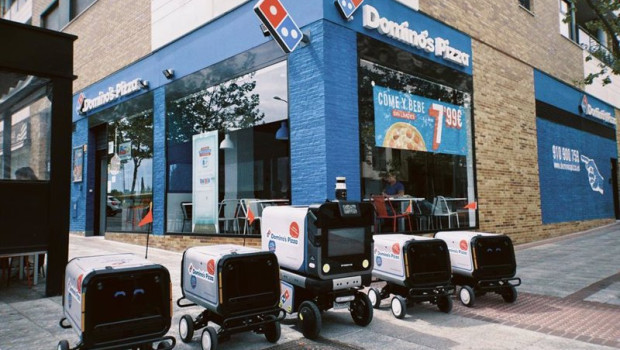 ep entrega de pizza con robots autonomos