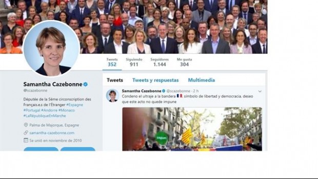 ep la diputada francesa samantha cazebonne
