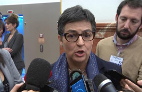 ep la ministra de asuntos exteriores union europea y cooperacion de espana arancha gonzalez laya en