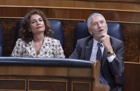 ep la ministra de hacienda maria jesus montero y el ministro del interior fernando grande marlaska ep la ministra de hacienda maria jesus montero y el ministro del interior fernando grande marlaska
