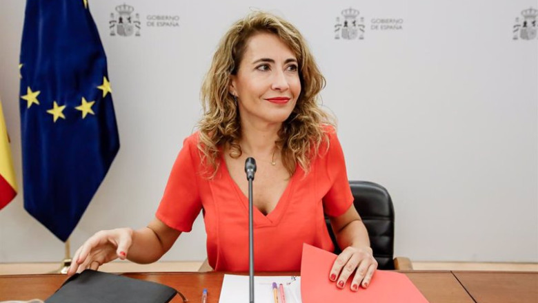 ep la ministra de transportes movilidad y agenda urbana raquel sanchez preside la reunion de la