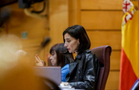 ep la presidenta del senado pilar llop durante la segunda sesion de control celebrada en el senado