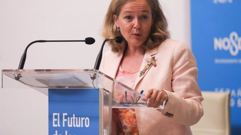 La vicepresidenta primera del Gobierno y ministra de Asuntos Económicos y Transformación Digital, Nadia Calviño, en la inauguración el 'Diálogo sobre el Futuro de las Empresas' a 20 septiembre 2021 en Sevilla (Andalucía) | María José López - Europa Press ep la vicepresidenta primera del gobierno y ministra de asuntos economicos y transformacion digital 20210920124906