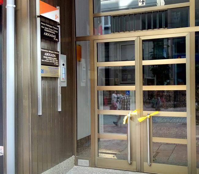 Lazos amarillos en el portal de Ciudadanos | EUROPA PRESS ep lazos amarillosportalciudadanos