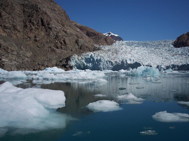 ep los glaciares y el oceano se derriten por el cambio climatico