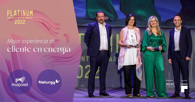 Majorel gana el Platinum Contact Award a Mejor Experiencia de Cliente en Energúa | MAJOREL ep majorel gana el platinum contact award a mejor experiencia de cliente en energua