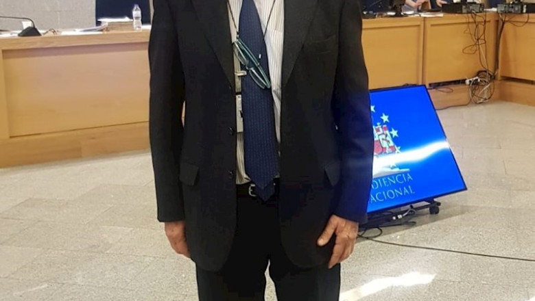 ep miguel bernad con mascarilla en el juicio oral contra ausbanc