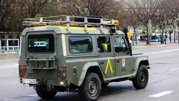 ep militares de la ume se deslplegan en madrid el 15 de marzo de 2020