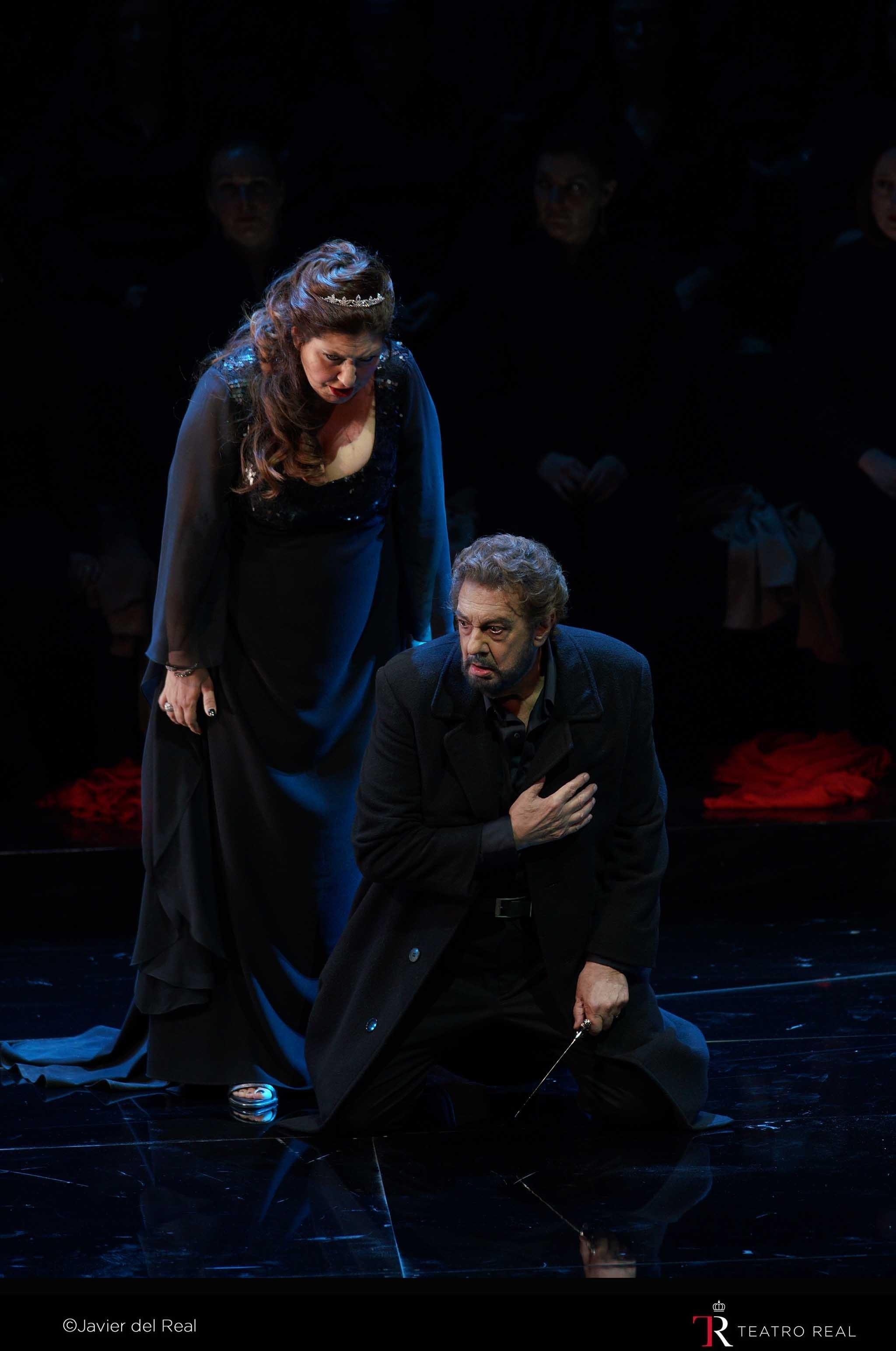 Plácido Domingo y Ana Pierozzi protagonizan Macbeth en el Teatro Real | JAVIER DEL REAL / TEATRO REAL ep placido domingoana pierozzi protagonizan macbethteatro real