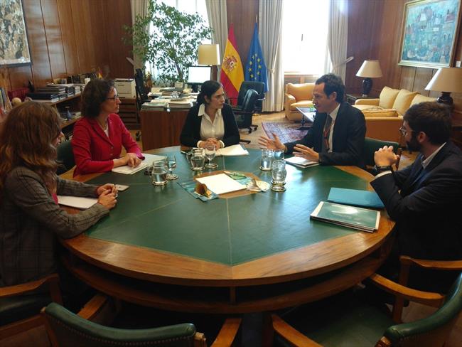 Reunión en el Ministerio de Medio Ambiente con el Gobierno balear | BALEARES ep reunionministeriomedio ambientegobierno balear