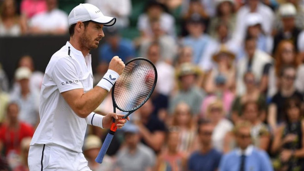 ep tenista britanico andy murray en wimbledon