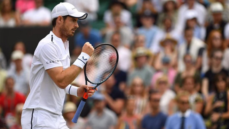 El tenista británico Andy Murray, en Wimbledon. | Victoria Jones/PA Wire/dpa ep tenista britanico andy murray en wimbledon