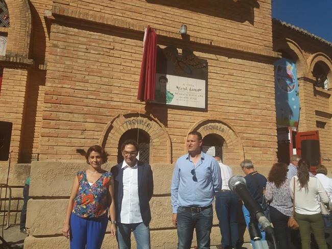 ep teruel homenajeatorero victor barriouna placala plazatoros
