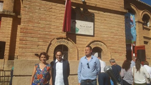 ep teruel homenajeatorero victor barriouna placala plazatoros