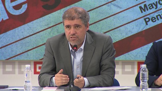 Unai Sordo y Pepe Álvarez, enla presentación del manifiesto del 1 de mayo | Europa Press ep unai sordopepe alvarez enla presentacionmanifiesto1mayo