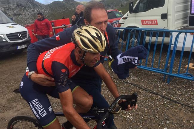 Vincenzo Nibali en la Vuelta | EQUIPO BAHRAIN MÉRIDA PRESS ep vincenzo nibalila vuelta
