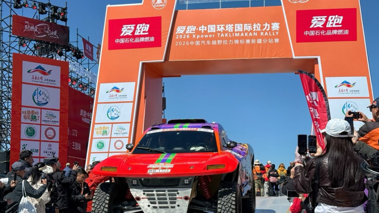 Exclusively Sponsored by Sinopec’s Aipao Racing Fuel, the 2026 China Taklimakan Rally Kicks Off in Urumqi, China. image1 20260518062506